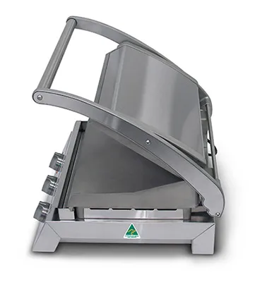 ROBAND CONTACT GRILL SMOOTH PLATES, 6 SLICE