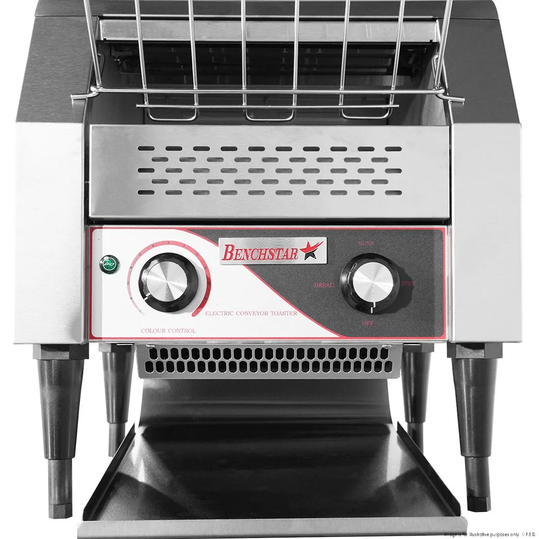 Benchstar TT-300E Two Slice Conveyor Toaster