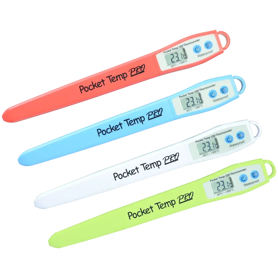 HLP POCKET TEMP PRO THERMOMETER, WATERPROOF
