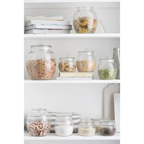 KILNER UNIVERSAL PUSH TOP STORAGE JAR 4 LITRE
