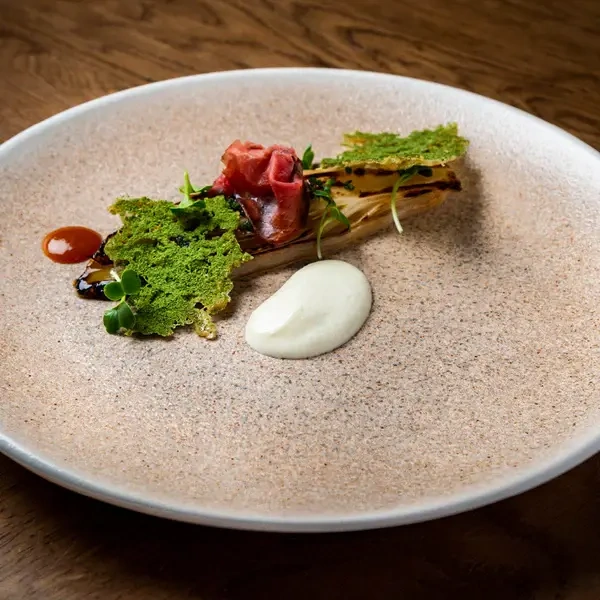 BONNA LUCA ROUND PLATE 170mmØ SALMON