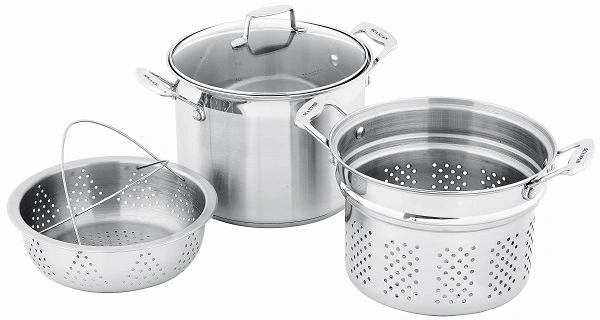 SCANPAN IMPACT 24cm MULTIPOT 4PC 7.2 LITRE