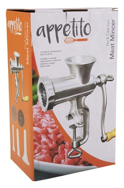 D.LINE APPETITO CAST IRON MEAT MINCER NO. 8