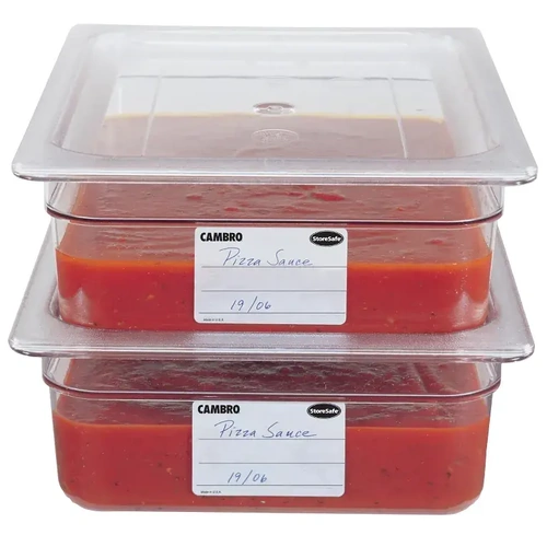 CAMBRO 1/2 x 100mm FOOD PAN 5.9 LTR CLEAR