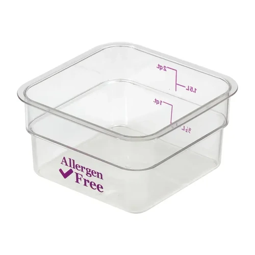 CAMBRO 2 QT CAMWEAR SQUARE CONTAINER