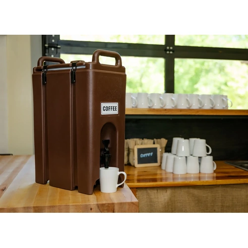 CAMBRO SOUP INSULATED CAMTAINER, 12.7 LTR COFFEE BEIGE