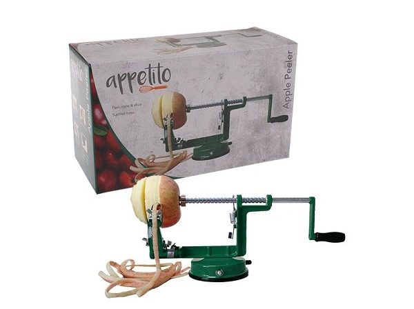 D.LINE APPETITO APPLE PEELER / CORER WITH SUCTION BASE ***12856***
