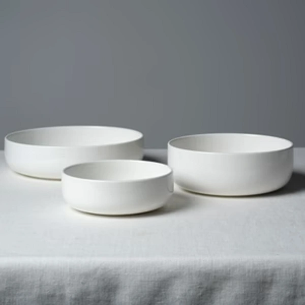 CORE WHITE ROUND DEEP BOWL 130mmØ X 45mmH