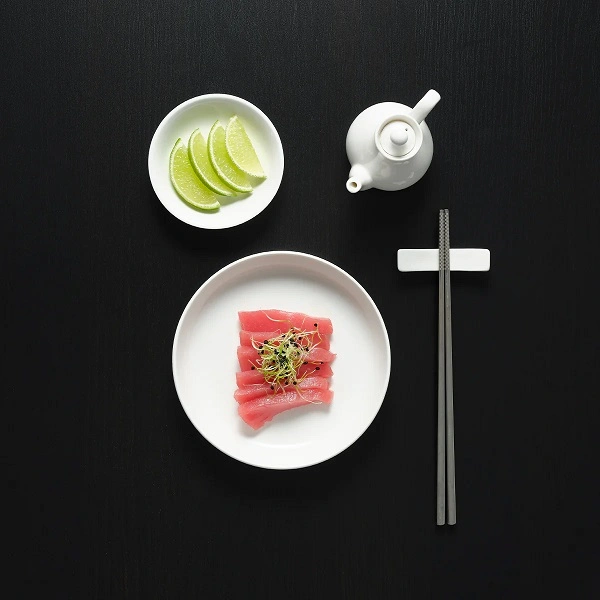 CORE WHITE FLARED SAUCE DISH 70mmØ x 25mmH