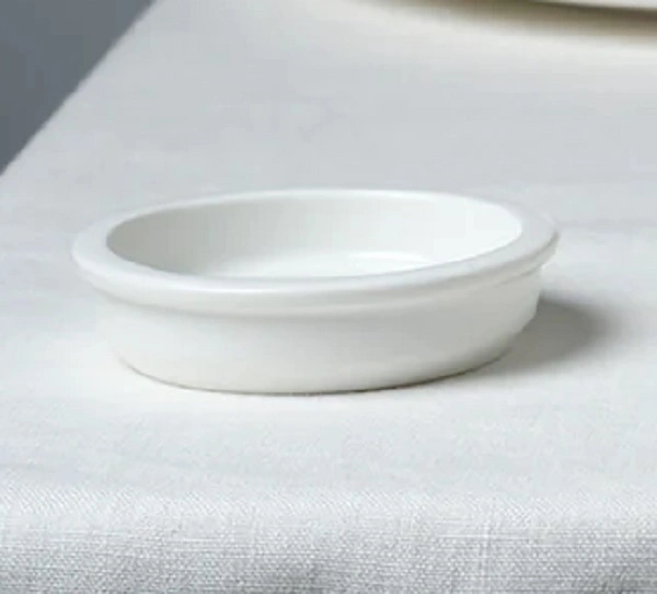 CORE WHITE BUTTER/SAUCE DISH 75mmØ x 20mmH
