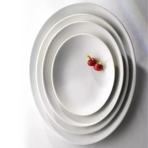 CHURCHILL PROFILE ORB OVAL PLATE 290x227x38mm