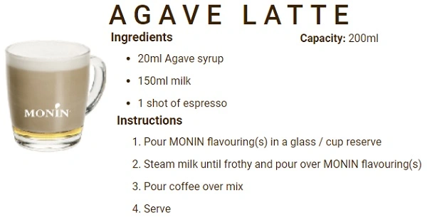MONIN NON-ALCOHOLIC SYRUP, 700ml, AGAVE