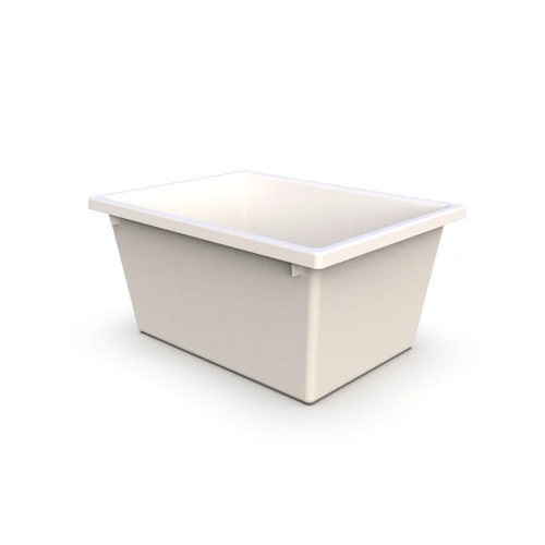 22L Deep Food Safe Storage Crate | Commercial Food Grade Crate