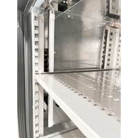BLACK MAGIC THREE-DOOR BAR COOLER, DELUXE SERIES 