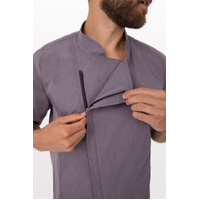CHEF WORKS MENS SPRINGFIELD PURPLE ZIPPER JACKET