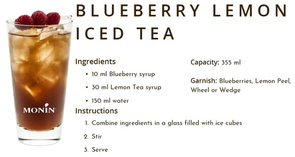 MONIN NON-ALCOHOLIC SYRUP, 700ml, BLUEBERRY
