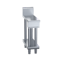 WALDORF S/ST INFILL BENCH 300mm ON LEG STAND