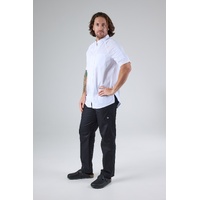 CHEF WORKS MEN'S ARCADIA JACKET COOL VENT WHITE 