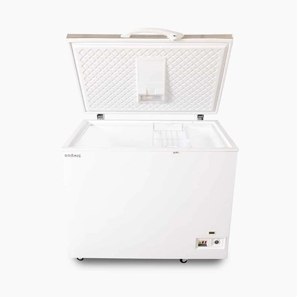 BROMIC S/ST FLAT TOP CHEST FREEZER 296 LITRE