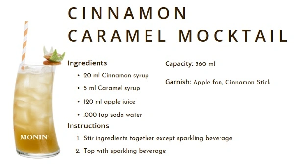 MONIN NON-ALCOHOLIC SYRUP, 700ml, CINNAMON