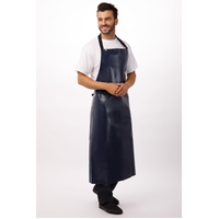 CHEF WORKS NAVY LONG PVC APRON