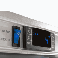 BROMIC 3 DOOR DISPLAY CHILLER FLAT GLASS 1507LTR