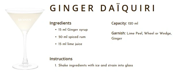 MONIN NON-ALCOHOLIC SYRUP, 700ml, GINGER