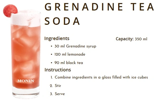 MONIN NON-ALCOHOLIC SYRUP, 700ml, GRENADINE