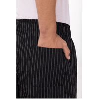 CHEF WORKS PIN STRIPE BAGGY PANTS MED