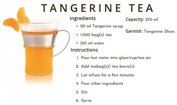 MONIN NON-ALCOHOLIC SYRUP, 700ml, TANGERINE