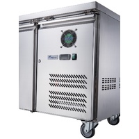 FED-X THREE DOOR S/S THREE DOOR U/B FRIDGE 330 LITRE