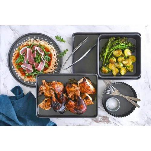 BAKEMASTER 20cm LOOSE BASE ROUND FLAN / QUICHE PAN