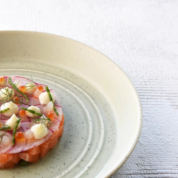 TABLEKRAFT URBAN LOFT ROUND PLATE PISTACHIO 180mmØ