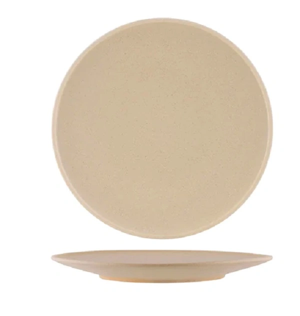 SOHO ROUND PLATE 160mm STONE