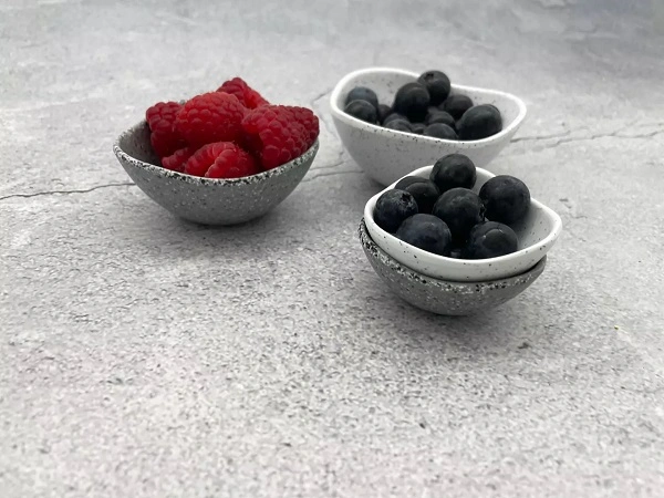 RYNER MELAMINE PEBBLE RAMEKIN 85mm / 90ml STONE GREY