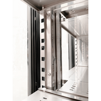 BLACK MAGIC THREE-DOOR BAR COOLER, DELUXE SERIES 