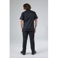 CHEF WORKS MENS SPRINGFIELD BLACK ZIPPER JACKET