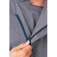CHEF WORKS MENS SPRINGFIELD INK BLUE ZIPPER JACKET