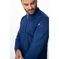 CHEF WORKS MEN'S NEPAL JACKET COOL VENT BLUE