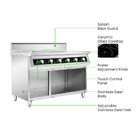 ELECTROMAX 700 SERIES INDUCTION 6 BURNER COOKTOP