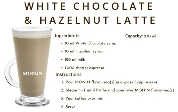 MONIN NON-ALCOHOLIC SYRUP, 1LTR P.E.T, HAZELNUT