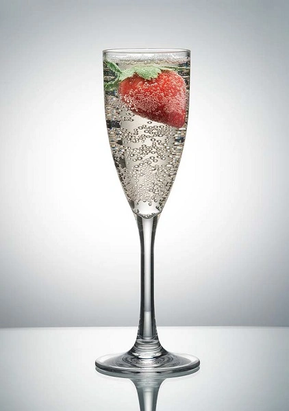 POLYSAFE BELLINI FLUTE 170ml W/ 150ml POUR LINE