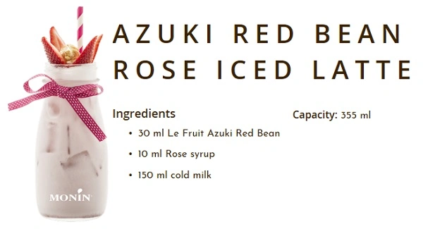 MONIN NON-ALCOHOLIC SYRUP, 700ml, ROSE