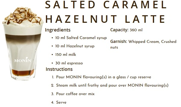 MONIN NON-ALCOHOLIC SYRUP, 700mL, SALTED CARAMEL