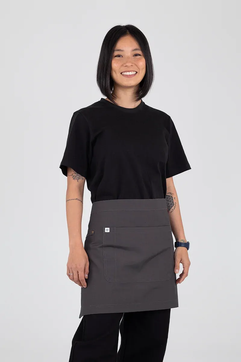 Aussie Chef Luca Waist Apron Black