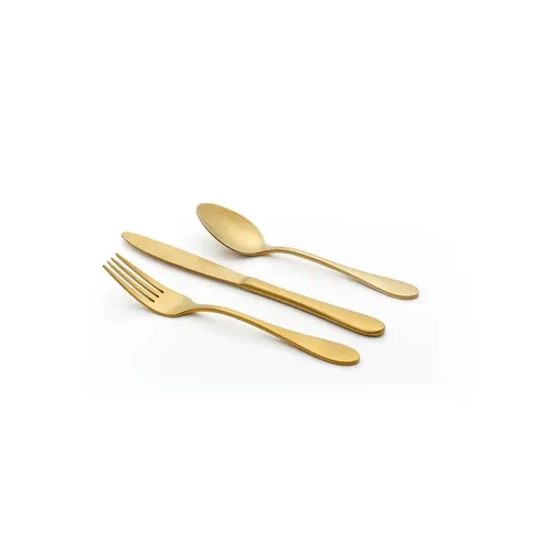 TABLEKRAFT SOHO GOLD 16PC 18/10 CUTLERY SET