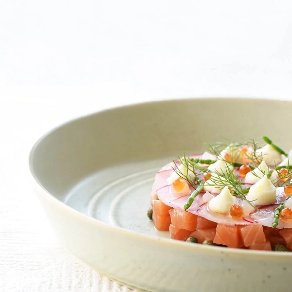 TABLEKRAFT URBAN LOFT ROUND PLATE PISTACHIO 180mmØ