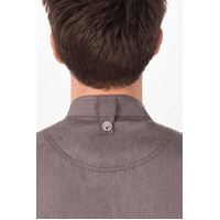 CHEF WORKS MENS HARTFORD GRAPHITE ZIPPER JACKET