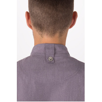CHEF WORKS MENS SPRINGFIELD PURPLE ZIPPER JACKET
