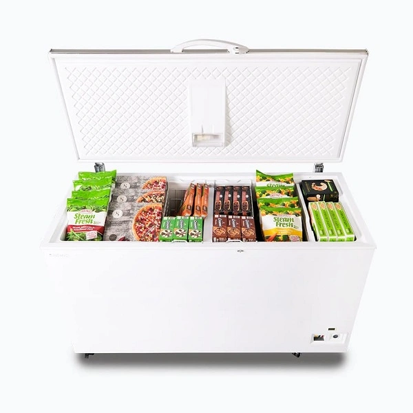 BROMIC S/ST FLAT TOP CHEST FREEZER 492 LITRE